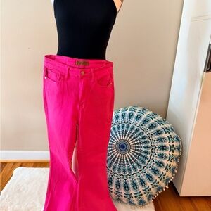 Judy Blue Hot Pink Jeans